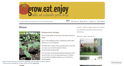 Desktop Screenshot of groweatenjoy.wordpress.com