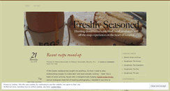 Desktop Screenshot of freshlyseasoned.wordpress.com