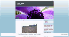 Desktop Screenshot of findingsandy.wordpress.com