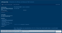 Desktop Screenshot of orthospaceship.wordpress.com