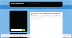 Desktop Screenshot of iclubpenguinzip.wordpress.com