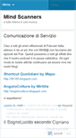 Mobile Screenshot of mindscanners.wordpress.com