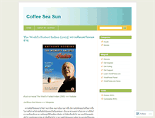 Tablet Screenshot of coffeeseasun.wordpress.com