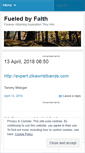 Mobile Screenshot of fueledbyfaith.wordpress.com