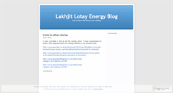 Desktop Screenshot of lakhjitlotay.wordpress.com