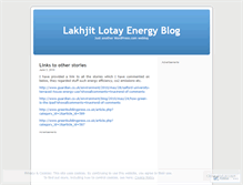 Tablet Screenshot of lakhjitlotay.wordpress.com
