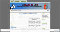 Desktop Screenshot of mislatateveu.wordpress.com