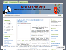 Tablet Screenshot of mislatateveu.wordpress.com