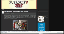 Desktop Screenshot of elpuerquitocatador.wordpress.com