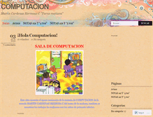 Tablet Screenshot of computacionmartincardenas.wordpress.com