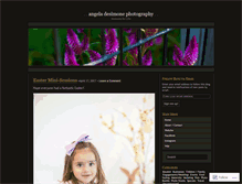 Tablet Screenshot of angeladesimonephotography.wordpress.com