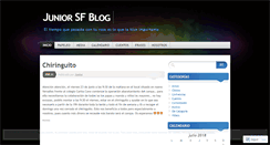 Desktop Screenshot of juniorsf.wordpress.com