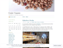 Tablet Screenshot of feijaoviajante.wordpress.com
