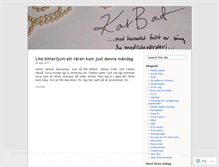 Tablet Screenshot of katbat.wordpress.com