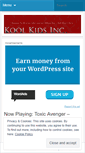 Mobile Screenshot of koolkidsinc.wordpress.com