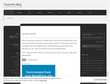Tablet Screenshot of pauly4it.wordpress.com