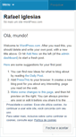Mobile Screenshot of iglesiasrafael.wordpress.com