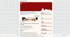 Desktop Screenshot of fitradeni.wordpress.com