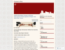 Tablet Screenshot of fitradeni.wordpress.com