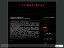 Tablet Screenshot of lasbatallas.wordpress.com