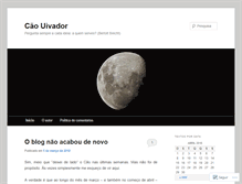 Tablet Screenshot of caouivador.wordpress.com