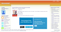 Desktop Screenshot of informanimali.wordpress.com