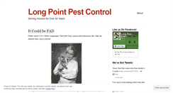 Desktop Screenshot of longpointpest.wordpress.com