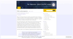 Desktop Screenshot of hiphoperation.wordpress.com