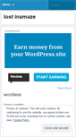 Mobile Screenshot of inamaze.wordpress.com