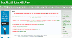 Desktop Screenshot of giaosudom.wordpress.com