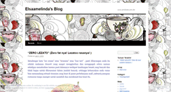 Desktop Screenshot of elsaamelinda.wordpress.com