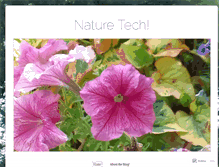 Tablet Screenshot of naturetechlive.wordpress.com