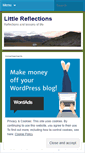 Mobile Screenshot of littlereflection.wordpress.com