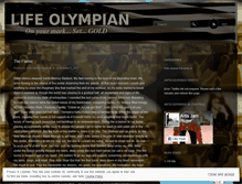 Tablet Screenshot of lifeolympian.wordpress.com