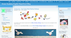 Desktop Screenshot of annanacademyenglishdepartment.wordpress.com