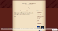 Desktop Screenshot of karontemx.wordpress.com