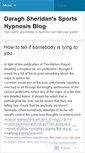 Mobile Screenshot of essencesportshypnosis.wordpress.com