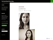 Tablet Screenshot of davidwardphoto.wordpress.com