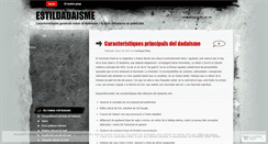 Desktop Screenshot of estildadaisme.wordpress.com