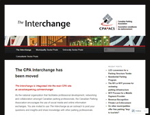 Tablet Screenshot of canadianparking.wordpress.com