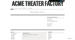 Desktop Screenshot of acmetf.wordpress.com