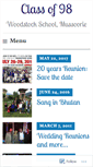 Mobile Screenshot of classof98.wordpress.com