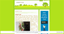 Desktop Screenshot of momentflor.wordpress.com