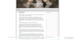 Desktop Screenshot of mijnvoeten.wordpress.com