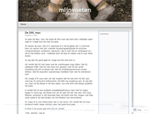 Tablet Screenshot of mijnvoeten.wordpress.com