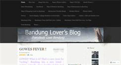 Desktop Screenshot of bandoenglover.wordpress.com