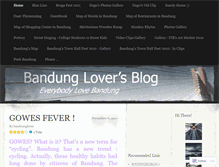 Tablet Screenshot of bandoenglover.wordpress.com