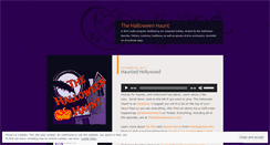 Desktop Screenshot of halloweenhaunt.wordpress.com