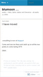Mobile Screenshot of blumoon13.wordpress.com