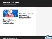 Tablet Screenshot of comunidadfarkas.wordpress.com